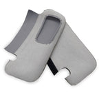Sunvisors Cover Skin for Toyota Corolla (2009–2013) Gray PVC Leather