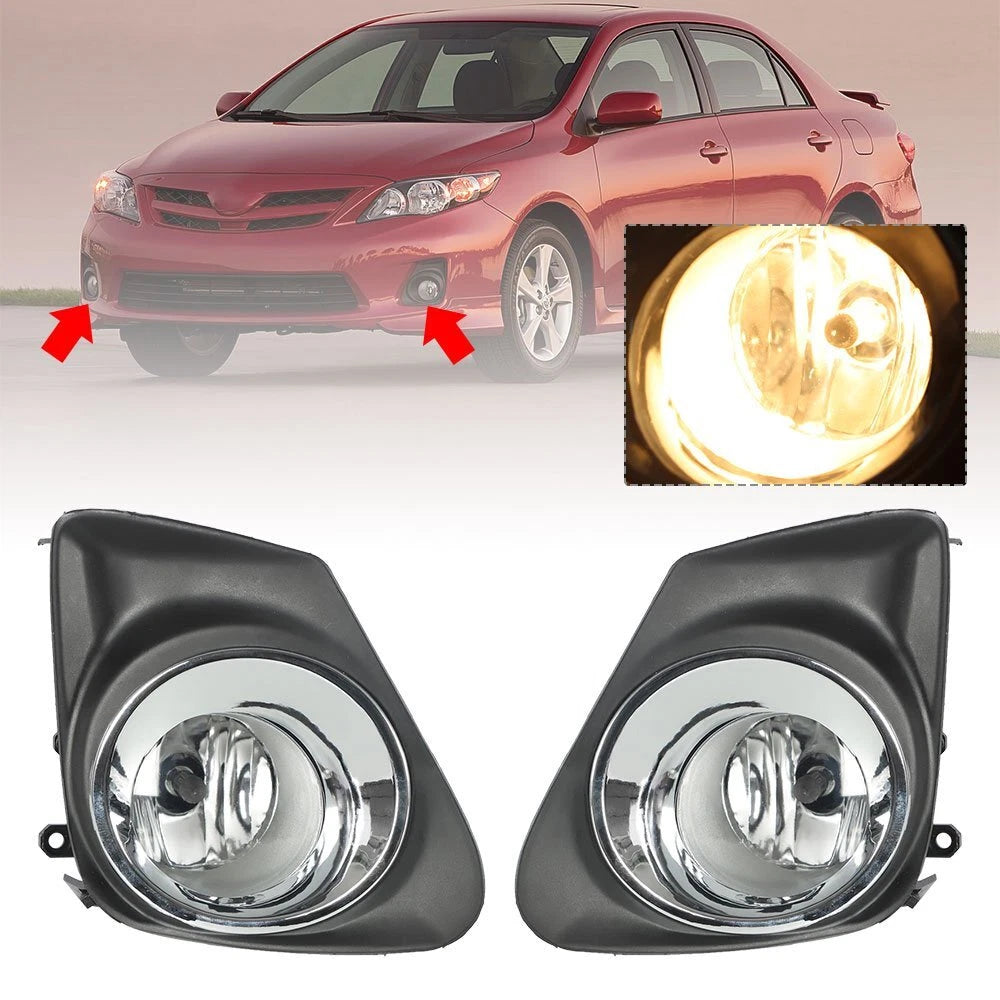 Fog Light Bezels Harness Kit for Toyota Corolla (2011–2013)