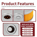 Oil Filter & O-ring w/ Spring for Suzuki SP500 (1981–1983) 09280-15007