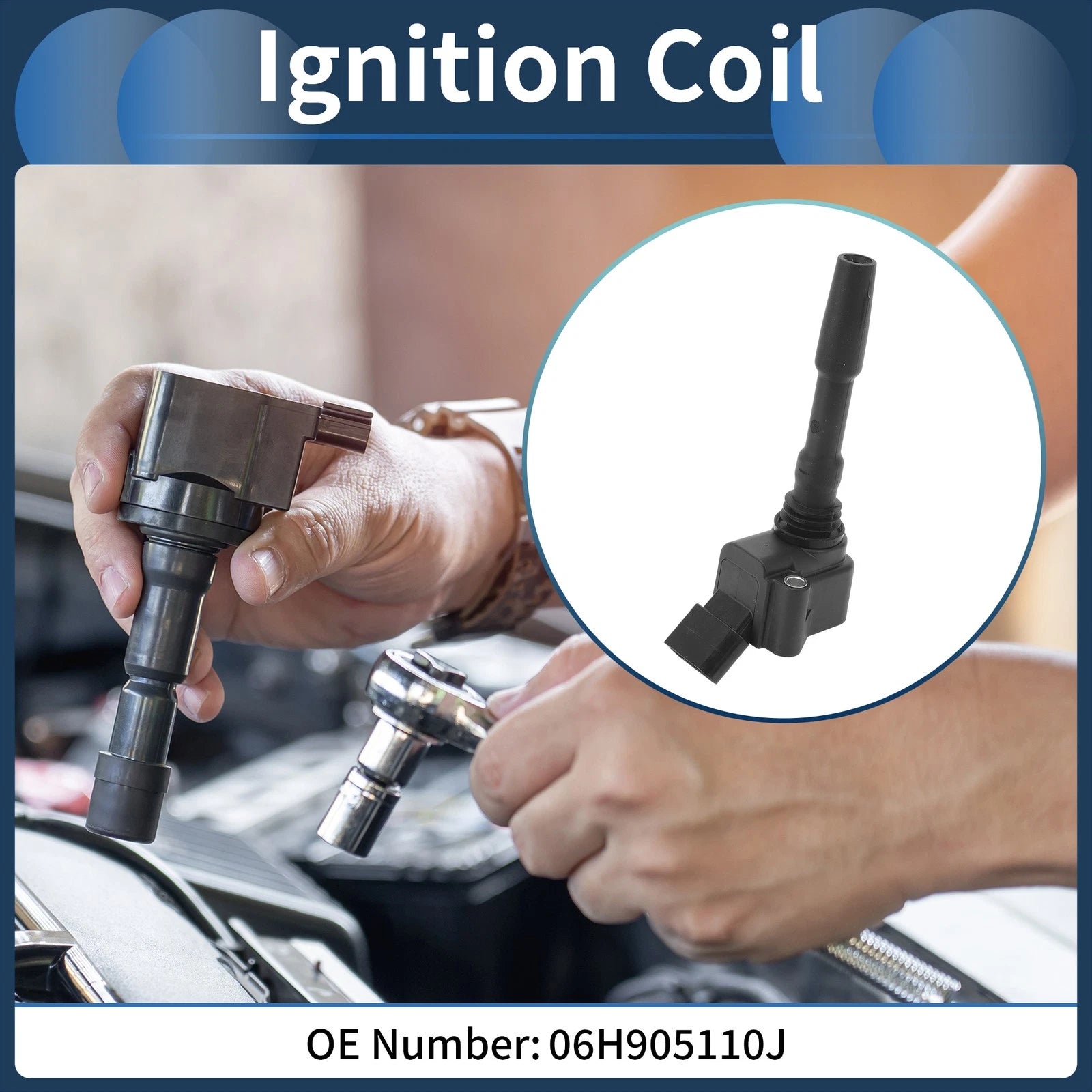 Ignition Coil Pack No. 06H905110J for Audi A1 (2021–2023)