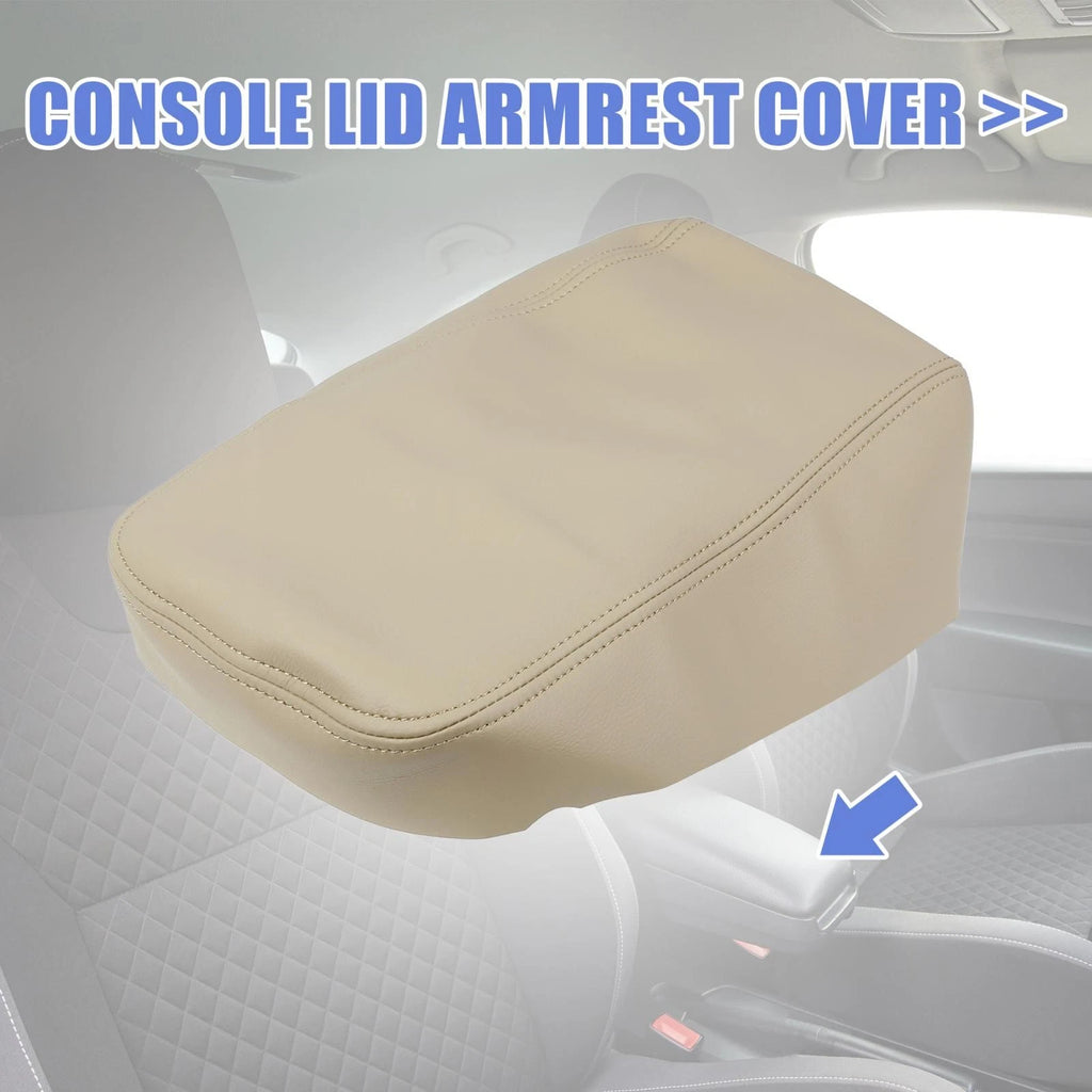 Center Console Lid Armrest Cover Protector for Toyota Avalon (2013–2018) Beige