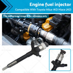 Fuel Injector for Toyota Hilux 1KD, Hiace 2KD (095000-5440, 23670-0L020)