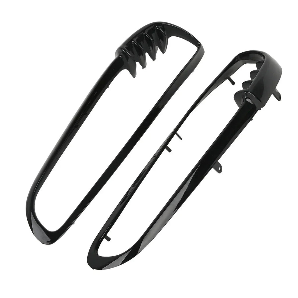 Black Radiator Trim Bezels for Harley V-Rod VRSCA VRSCB (2001-2010)