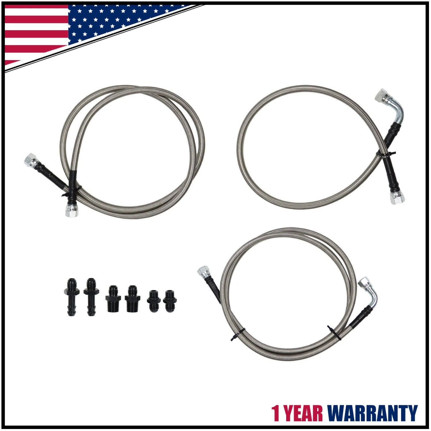 Transmission Cooler Lines Kit for Dodge Ram 5.9L (1996–2002)