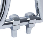 Chrome 3.5" Handlebar Risers for Harley Softail Fat Bob Dyna