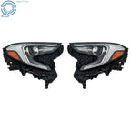 Set of 2 Xenon HID Headlights for GMC Terrain (2018–2021)