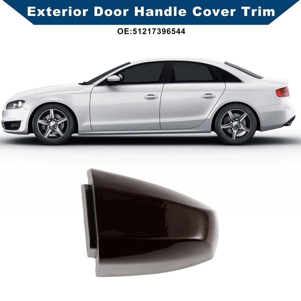 Door Handle Cover Trim for BMW X1 X5 F15 X6 (2014 - 2019) Brown ABS