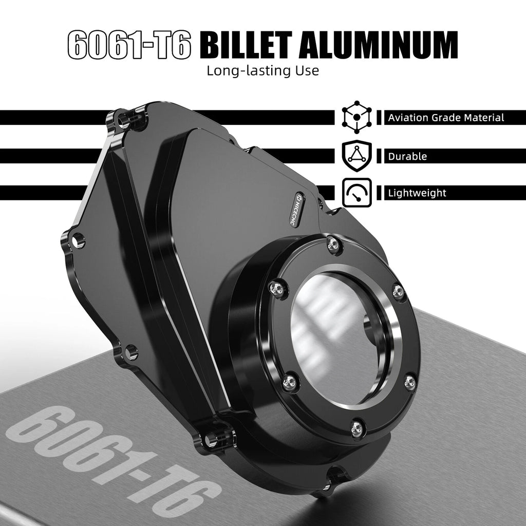 Upgraded M8 Clear Cam Cover for Harley Street Glide FLHX CVO FLHXSE (2017–2021)
