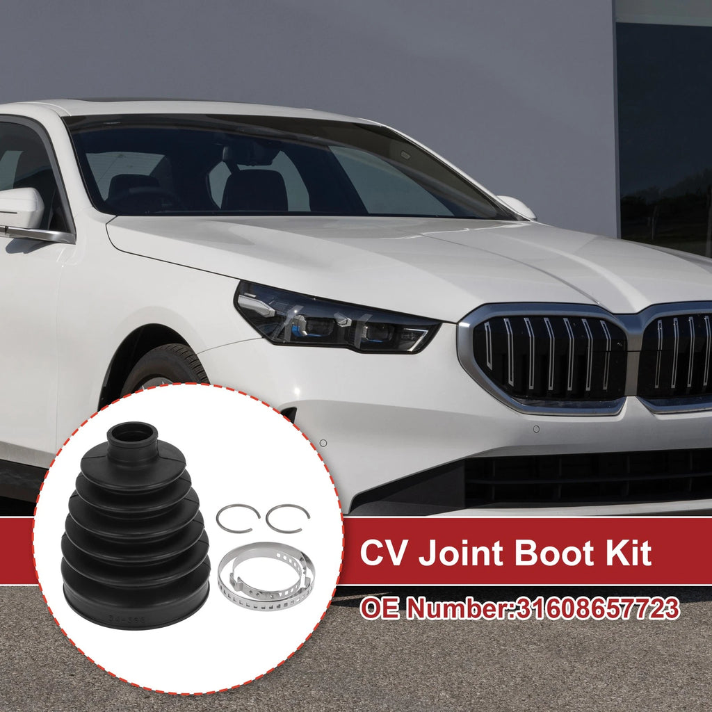 Outer CV Joint Boot Kit w/ Clamps for BMW 530i xDrive (2017–2023)