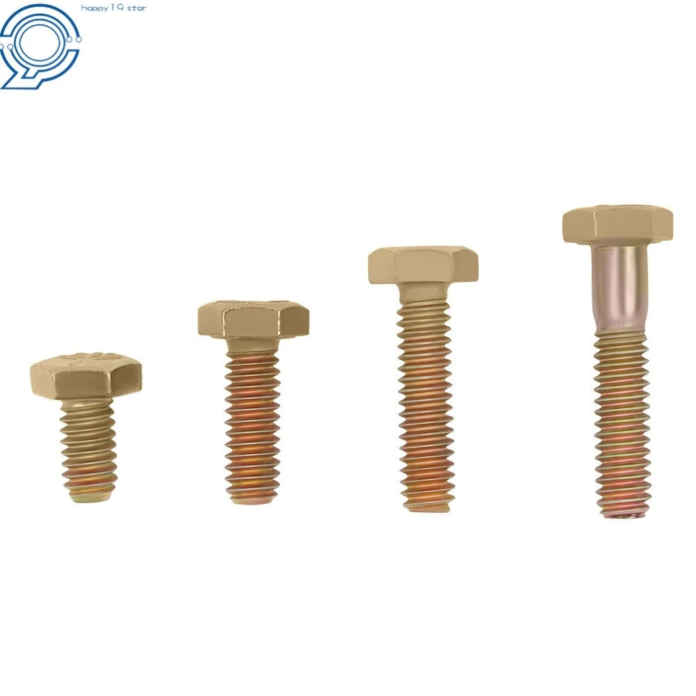 Hex Bolts and Nuts Kit for Automotive Applications (Various Sizes)