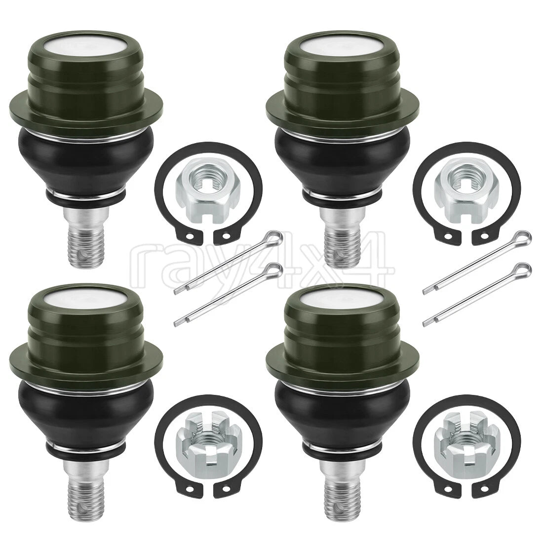 4 Ball Joint Kit for Suzuki LT-A700X King Quad 700 (2005–2007) Upper Lower