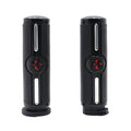 1" 25mm Black Skull Hand Grips for Harley Davidson (Custom, Dyna, Softail, Touring)