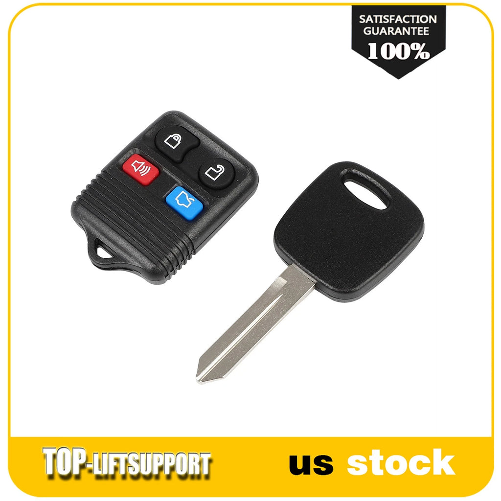 Remote Car Fob and Key for Ford Mustang (2000–2004)