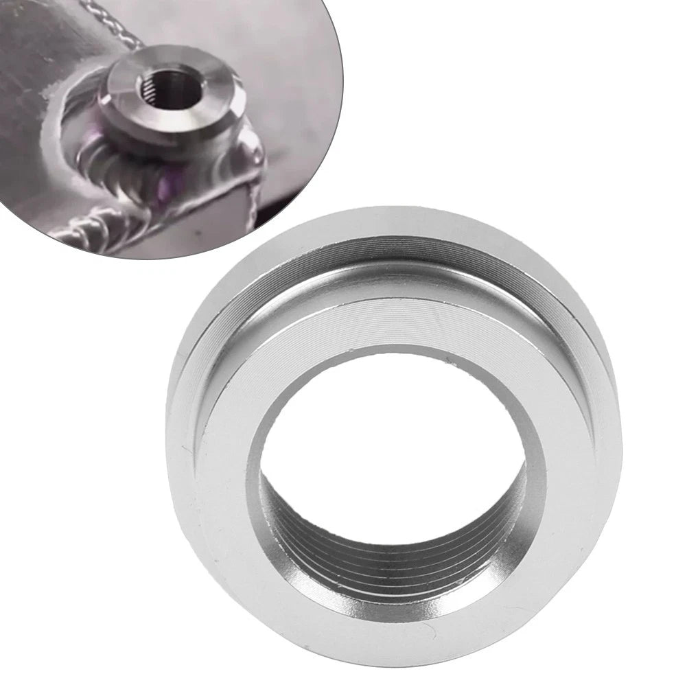 3/8" NPT Aluminum Weld On Flange Fuel Fitting Bung for Universal Applications