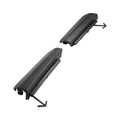 4 x Front Bumper Tow Hook Cover Caps for Toyota RAV4 (2019-2023)
