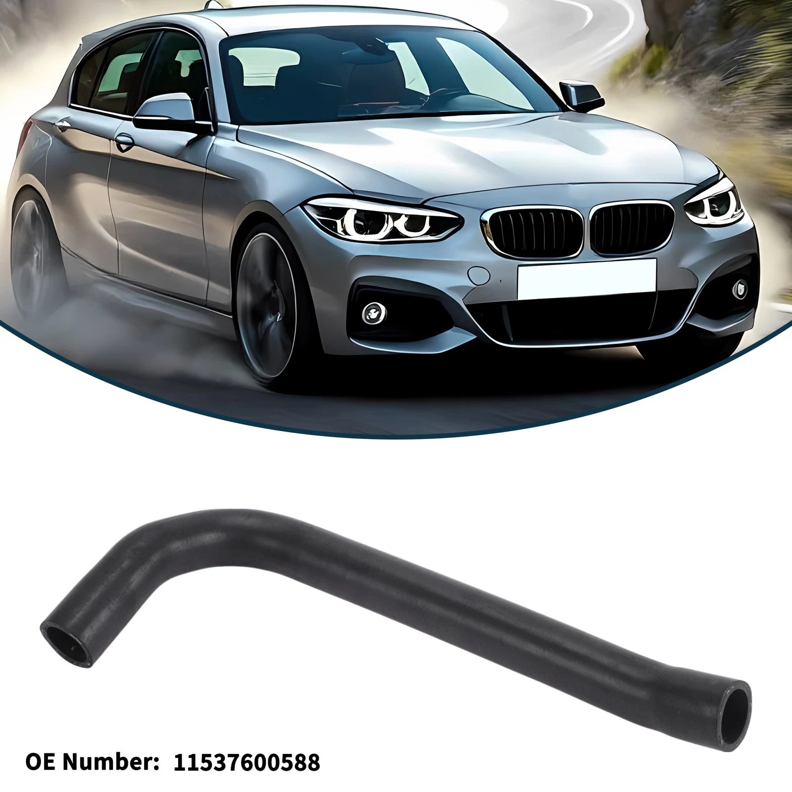 Radiator Hose No. 11537600588 for BMW 1 Series (2011–2019)