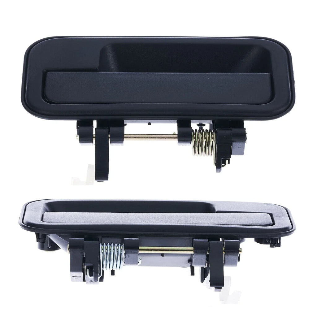 Front Left & Right Outer Door Handles 4pc Black for Holden Rodeo (1988–2003)
