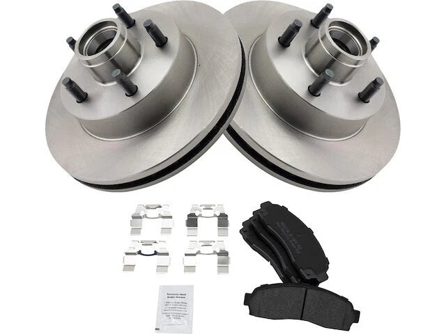 Front Brake Pad and Rotor Kit for Mazda B3000 (2003–2007) PM386WR