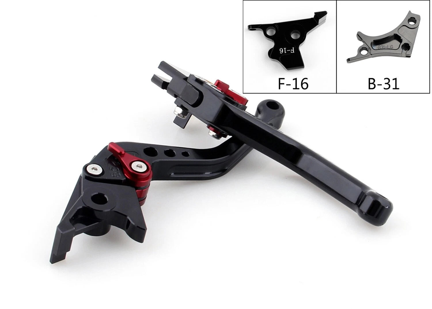 Short Adjustable Brake Clutch Levers for BMW G310R G310GS (2017–2018)