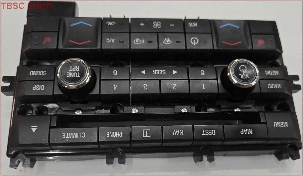 Navigation Radio Climate Control A/C for Ford Flex (2009–2012) AA8T-18A802-BA