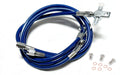 Streamline Steel Braided Front Brake Lines for Yamaha YFZ450 (2004–2023)