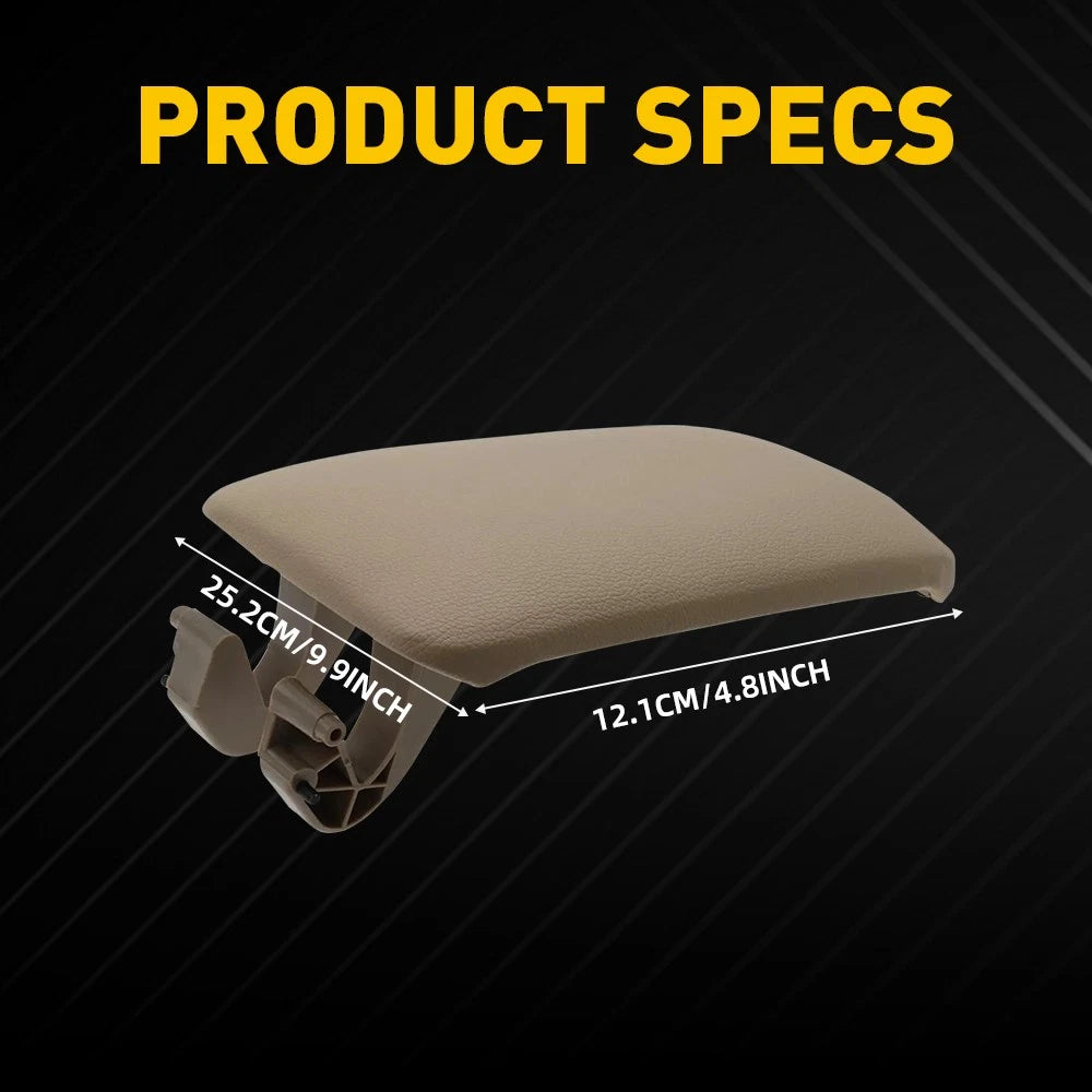 Center Console Armrest Lid Cover Box for Audi A3 (2003–2012)