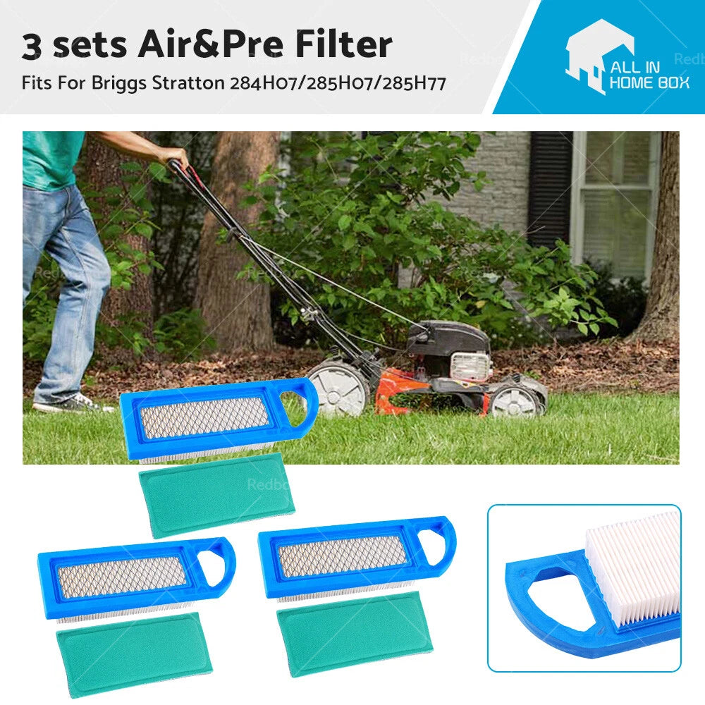 3X Air Pre Filter for Briggs I/C Intek 14-19.5HP (2014–2019) 698083 697634 697014