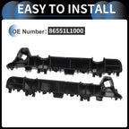 1 Pair Front Bumper Retainer Bracket No. 86551L1000 for Hyundai Sonata (2020–2023)