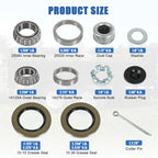 Set of 4 Boat Trailer Hub Wheel Bearings for 5200-7000lb Axles