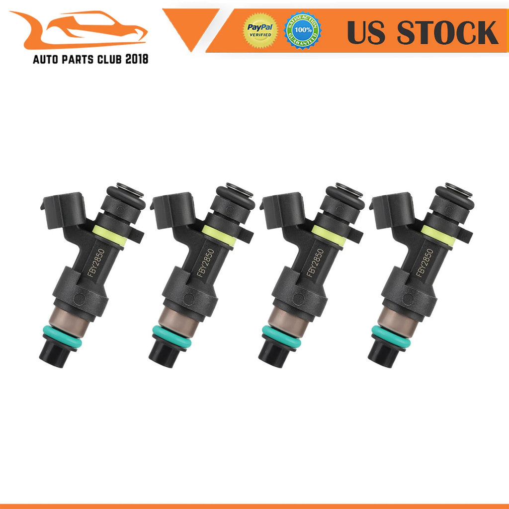 Set of 4 Fuel Injectors for Chevy City Express (2015–2018)