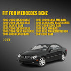 Mirror Glass for Mercedes Benz CLK350 (2006–2009) Passenger Side Heated