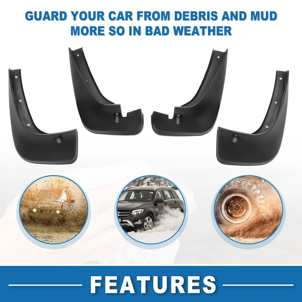 Mud Flap Splash Guard for Toyota Highlander (2001–2007)