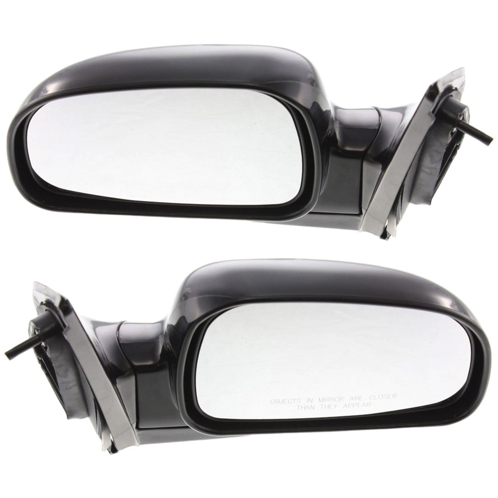 Power Mirror Set for Hyundai Santa Fe (2005–2006) Manual Folding Paintable