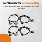 4X ABS Wheel Speed Sensor for Nissan Frontier (2005–2023)