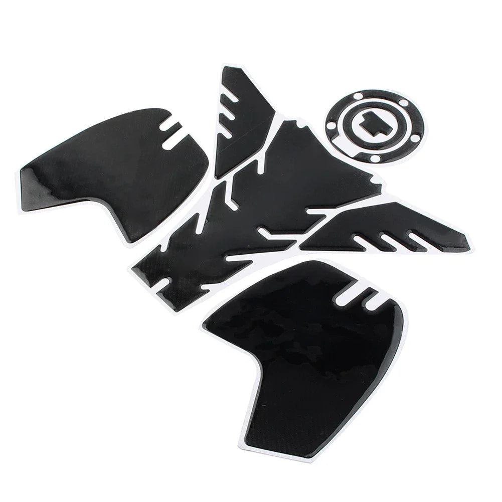 3D Carbon Fiber Tank Pad Decal for Yamaha MT-09 (2014-2023)