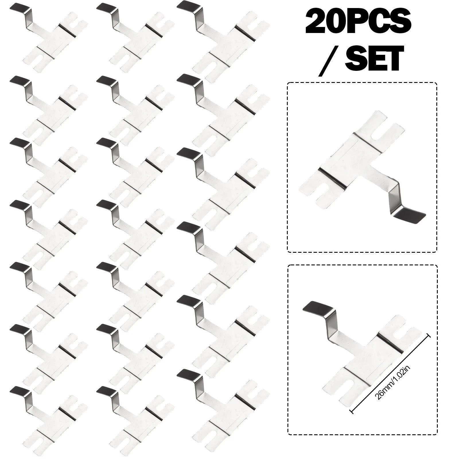 Nickel Sheets Battery Pack for Nickel Plated Steel (No Spots, No Oxidation)