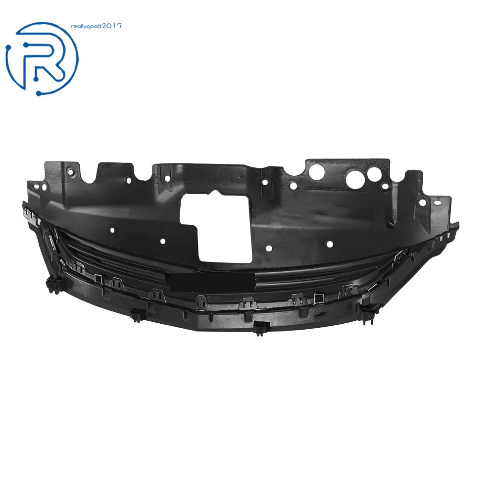 Front Upper Grille for Chevy Sonic (2017-2020) Matte Black Chrome