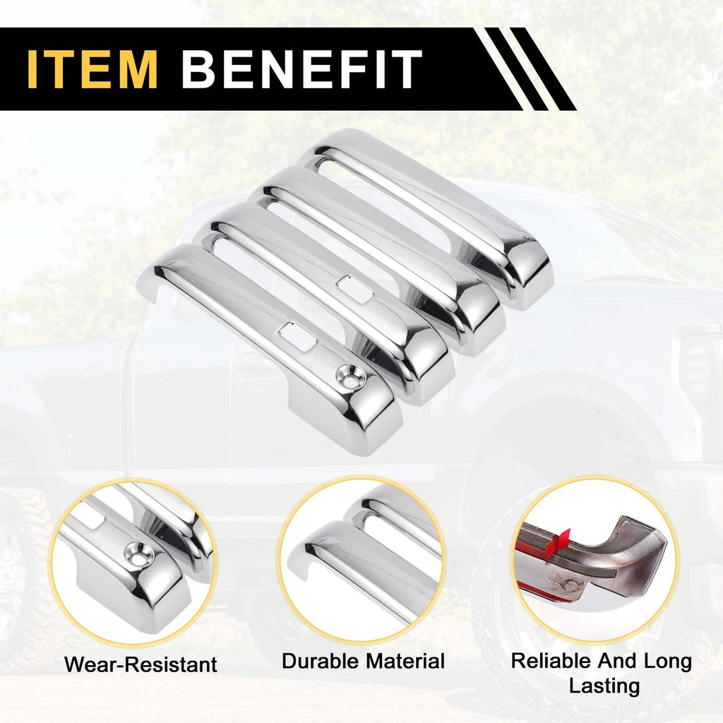 Set of 4 Car Door Handle Protectors for Ford F-150 (2015–2020)