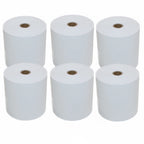 Set of 6 Thermal Paper Rolls for POS Cash Register (80x80mm)