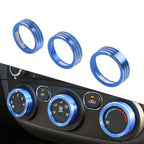 Blue AC Switch Control Knob Ring for Kia Cerato K3 Forte (2017-2018)