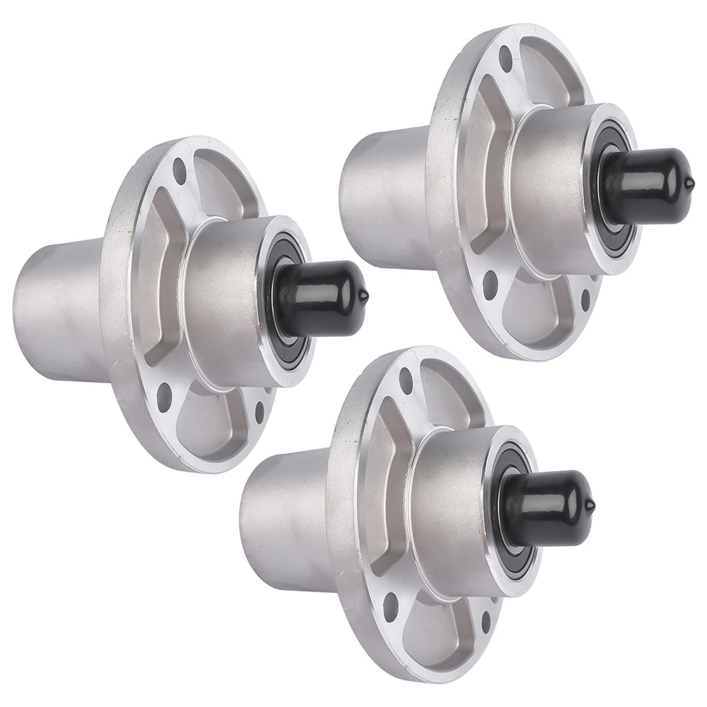Set of 3 Spindles for Hustler Raptor Flip-Up (48-60 inch Deck)