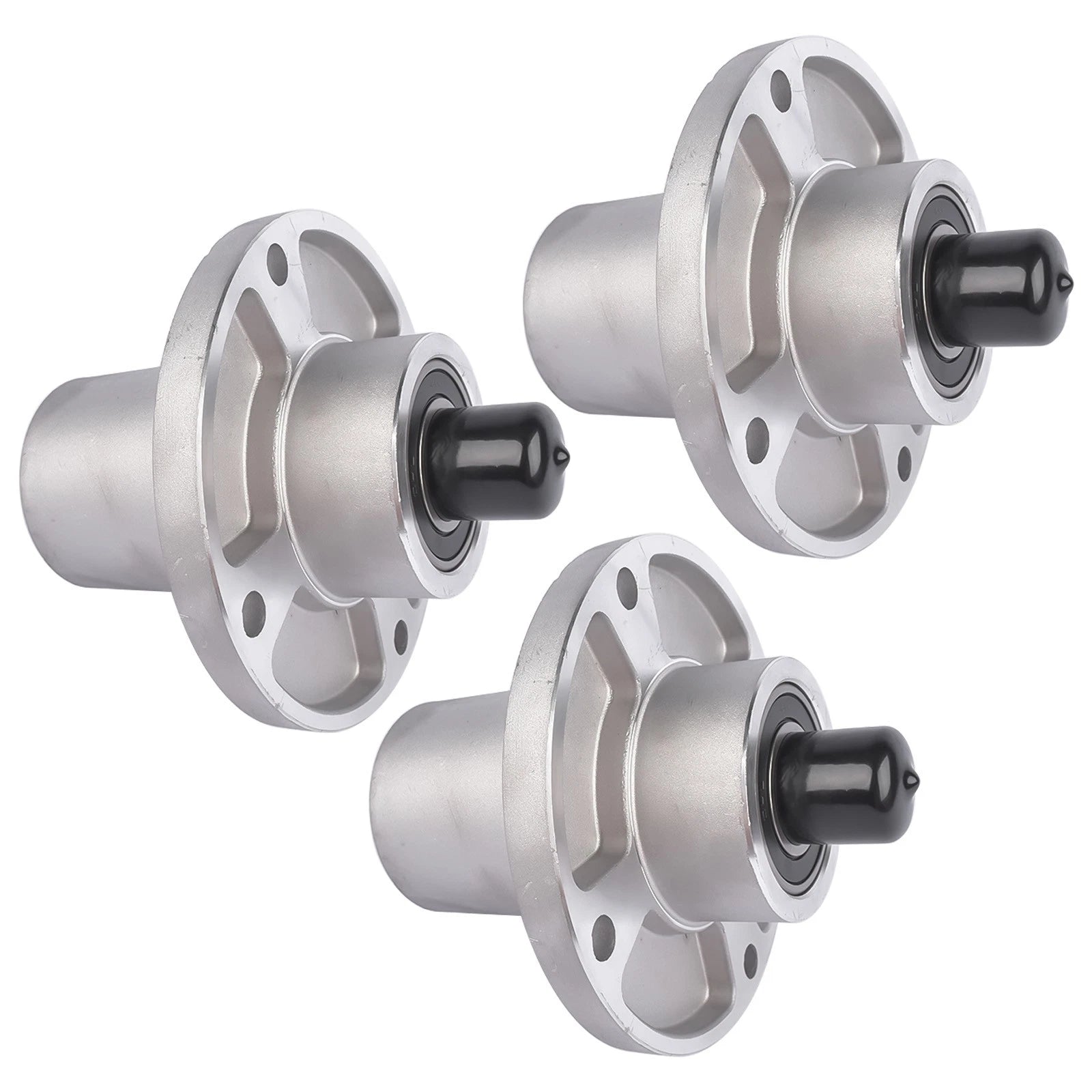 Set of 3 Spindles for Hustler Raptor Flip-Up (48-60 inch Deck)