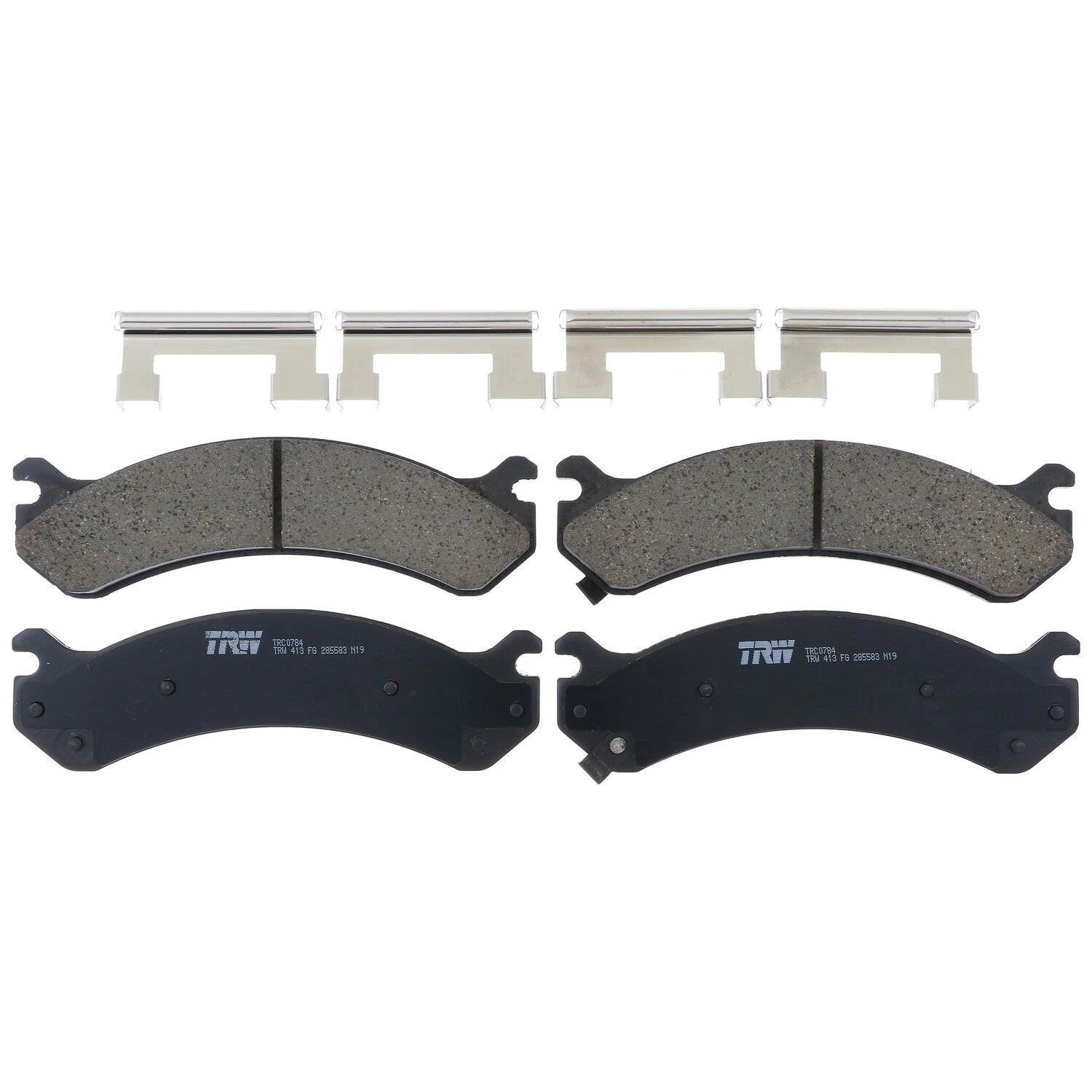 Front Brake Kit 305mm Rotors TRW Ceramic Pads for Silverado Sierra 1500 (2007–2013)