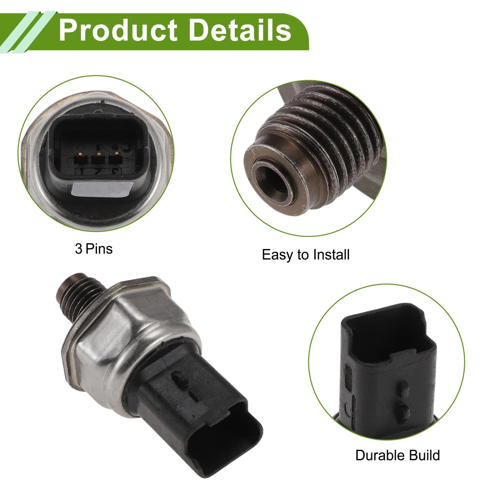 Fuel Injection Pressure Sensor No.6PH11102 for Fiat Scudo (2007–2016)