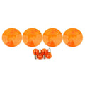 4 x Turn Signal Light Amber Lens Covers for Harley Davidson Road King (1994-2010)
