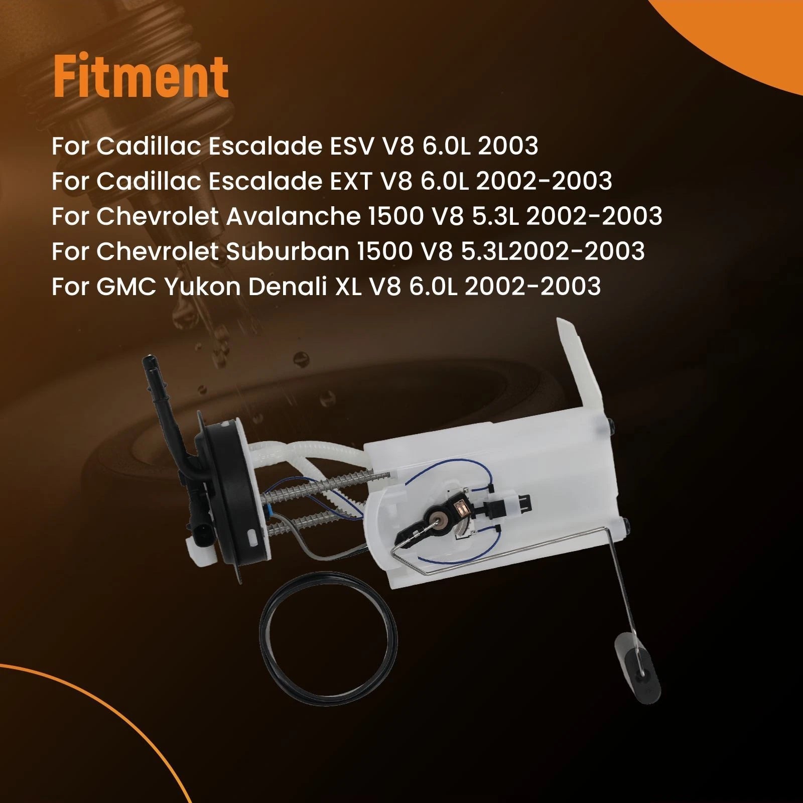 Fuel Pump Module Assembly for Chevrolet Avalanche Suburban 1500 (2002–2003)