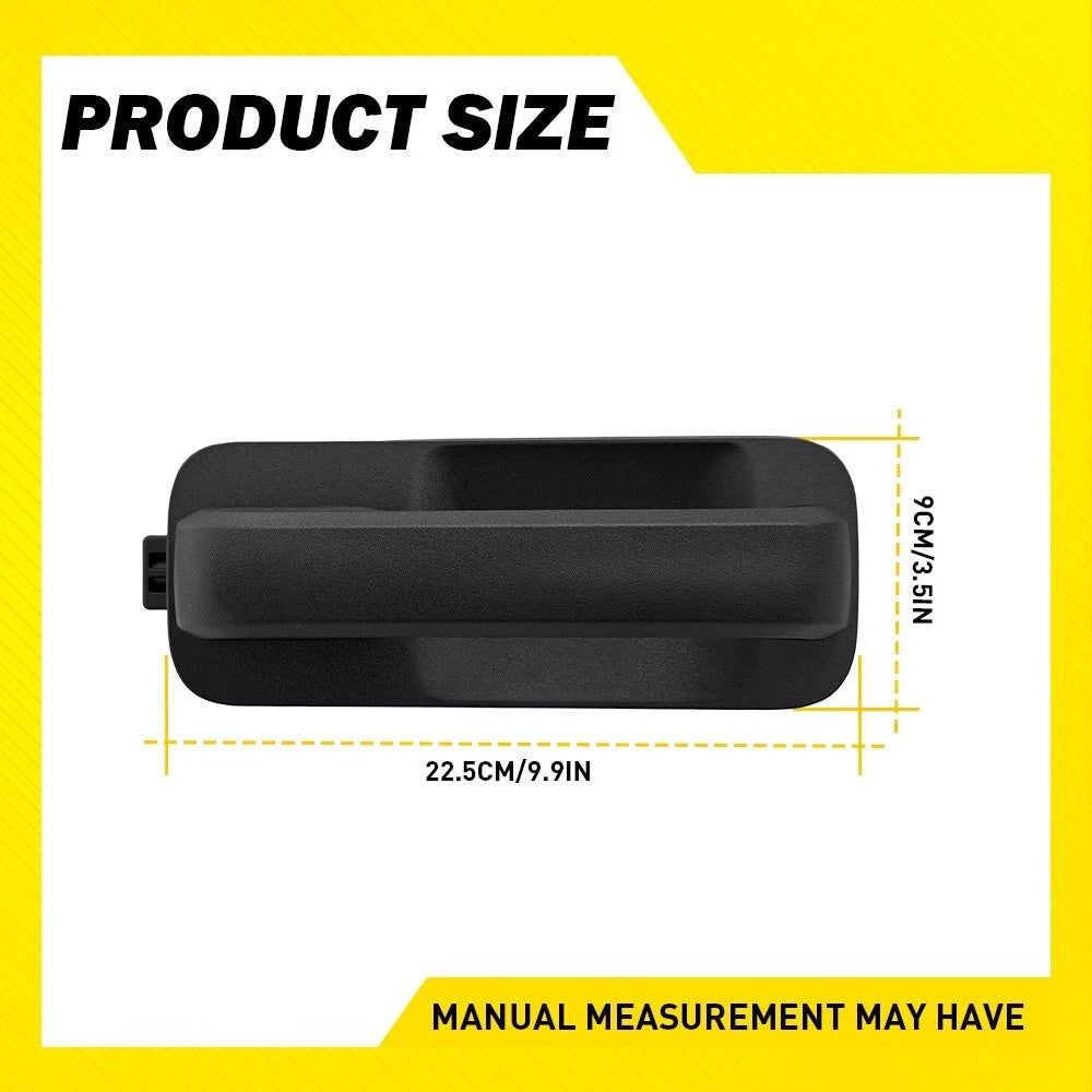 Exterior Door Handle for Ford F-150 XLT (2015–2020) - Smooth Black