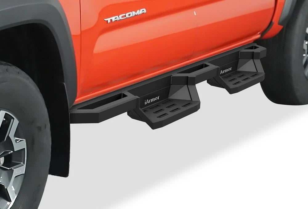 iArmor Steel Pocket Steps for Toyota Tacoma (2005–2023)