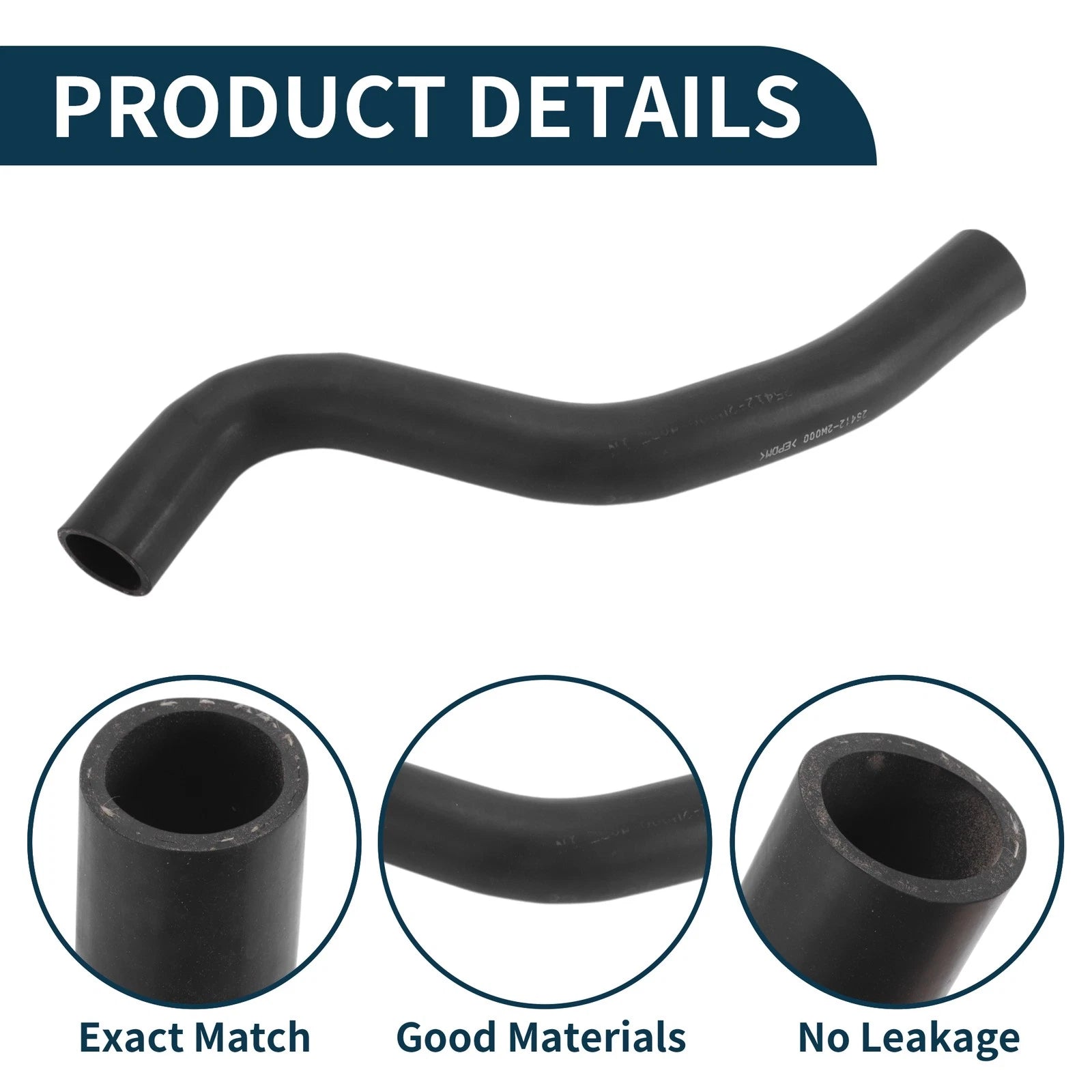 Radiator Hose No. 254122W000 for Hyundai Santa Fe (2015–2017)