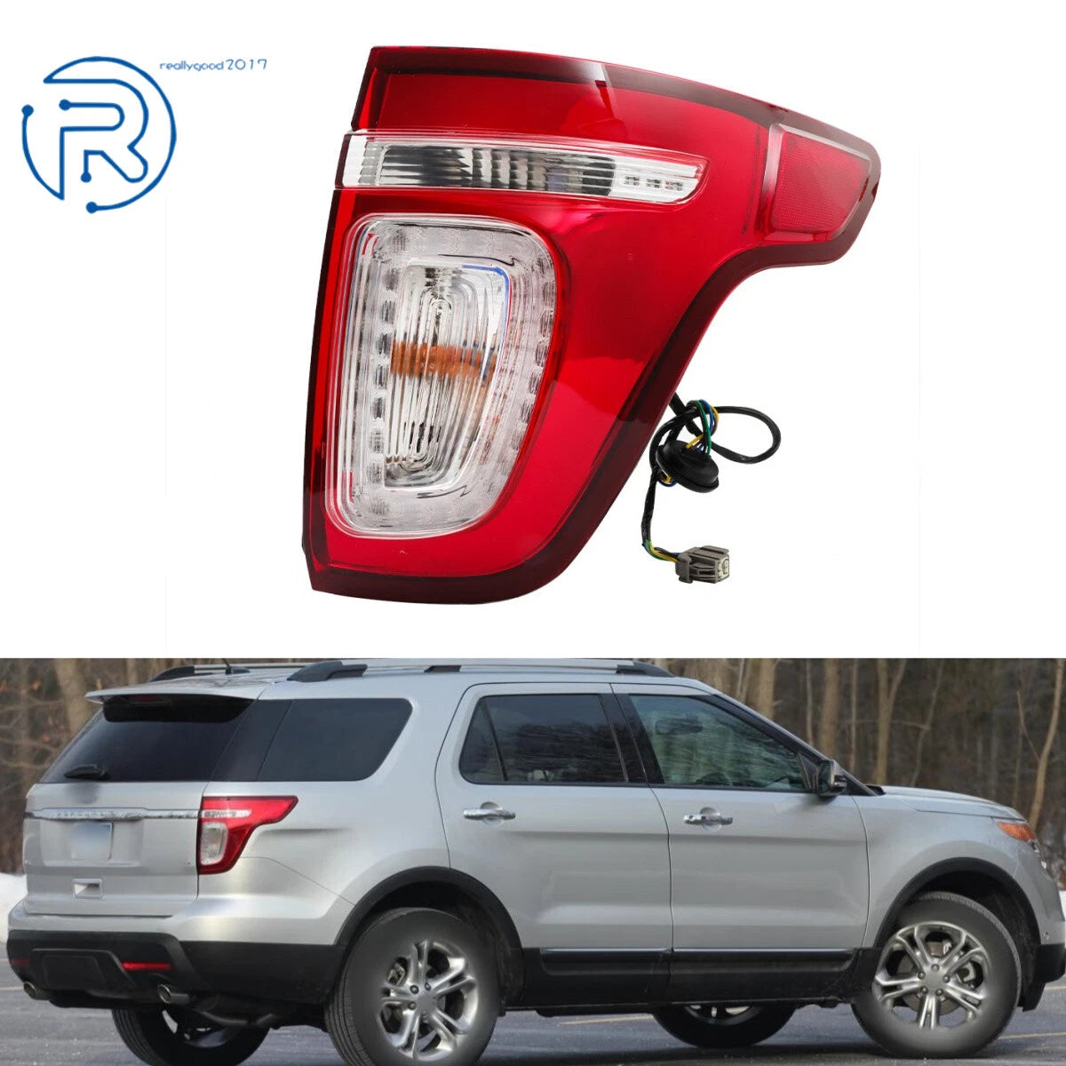 Right Side Rear Tail Light for Ford Explorer (2011–2015)